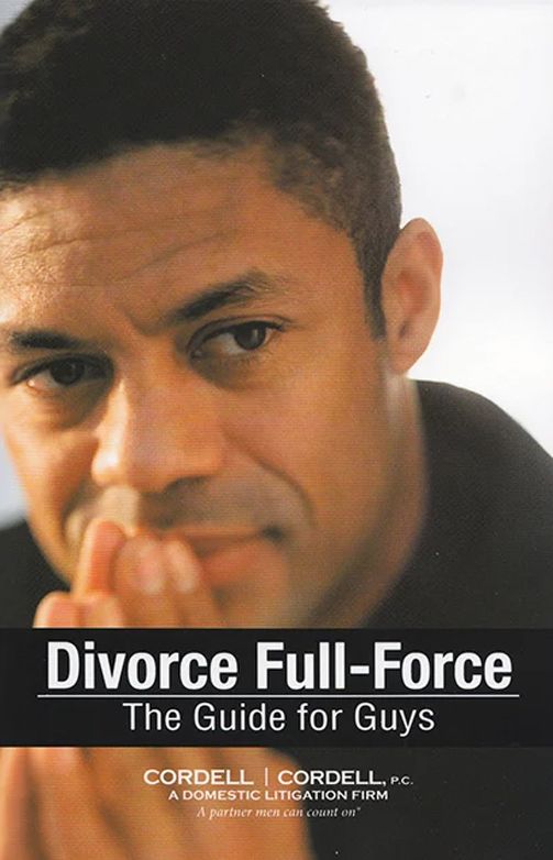 eBook cover - Divorce Full Force- The Guide for Guys