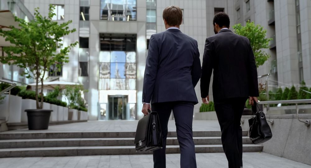 attorneys walking to court