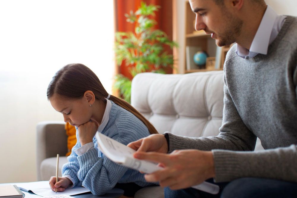 Father involvement in childrens lives.