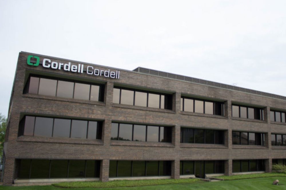 Chesterfield Building with Cordell Sign