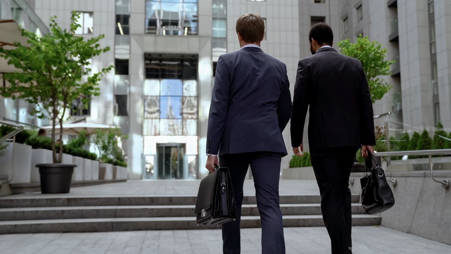 attorneys walking to court