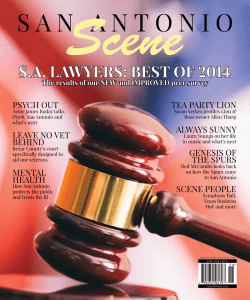san antonio scene magazine best lawyers
