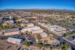 Aerial View of Gilbert Arizona