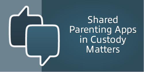 Shared Parenting Apps in Custody Matters