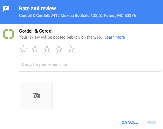 Google Reviews Help
