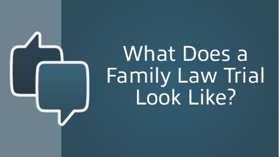 What Does a Family Law Trial Look Like?