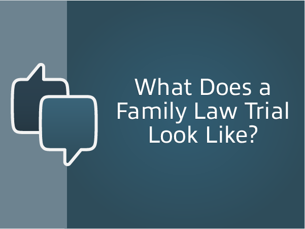 What Does a Family Law Trial Look Like?
